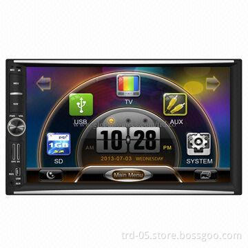 Car Deckless 2-DIN MP5 with 7-inch Digital Display